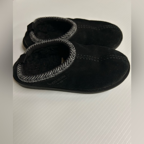 Koolaburra by UGG BURREE SLIP-ONS KIDS' SIZE 2 Black #1159670K - Picture 1 of 6